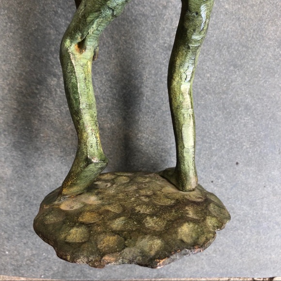 Vintage Bronze Sculpture of a Man-Wildwood Accents - Picture 11 of 13